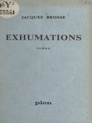 cover image of Exhumations